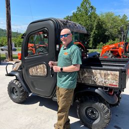 Stu Standing by Kubota