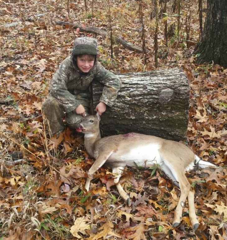 Sams first whitetail