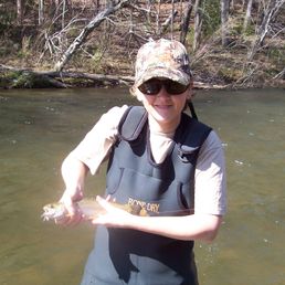 Fly fishing, nc mts.
