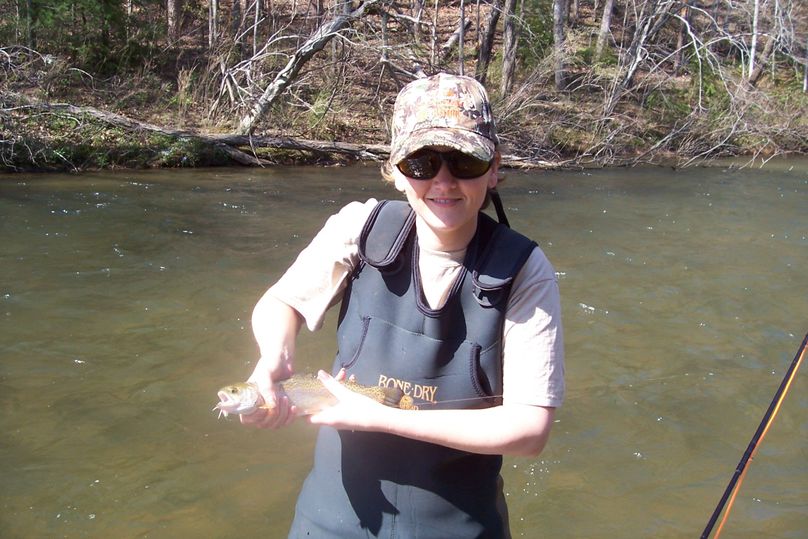 Fly fishing, nc mts.