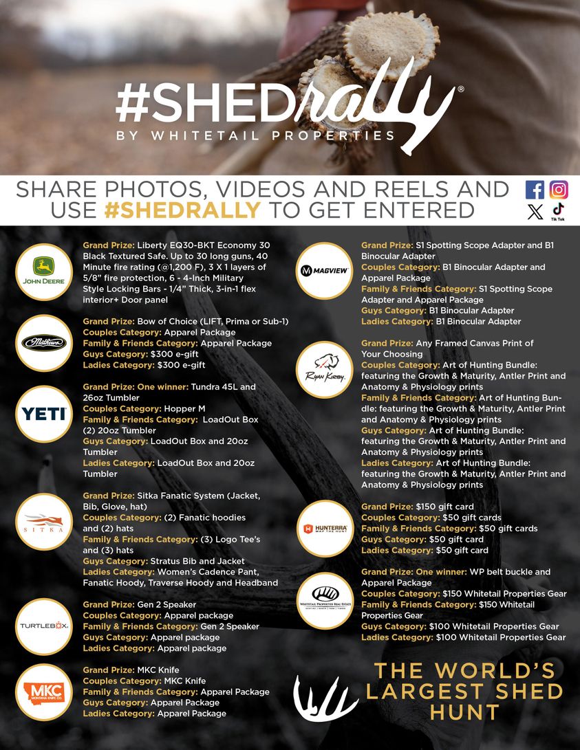 shed rally 2024 graphic