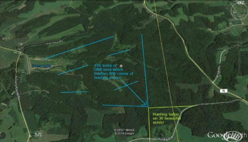 hunting land for sale in wisconsin