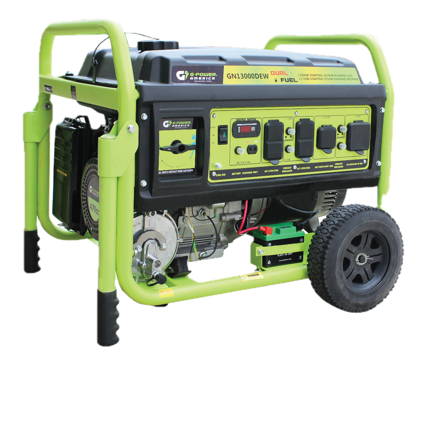 G-Power America GN13000DEW - Dual Fuel