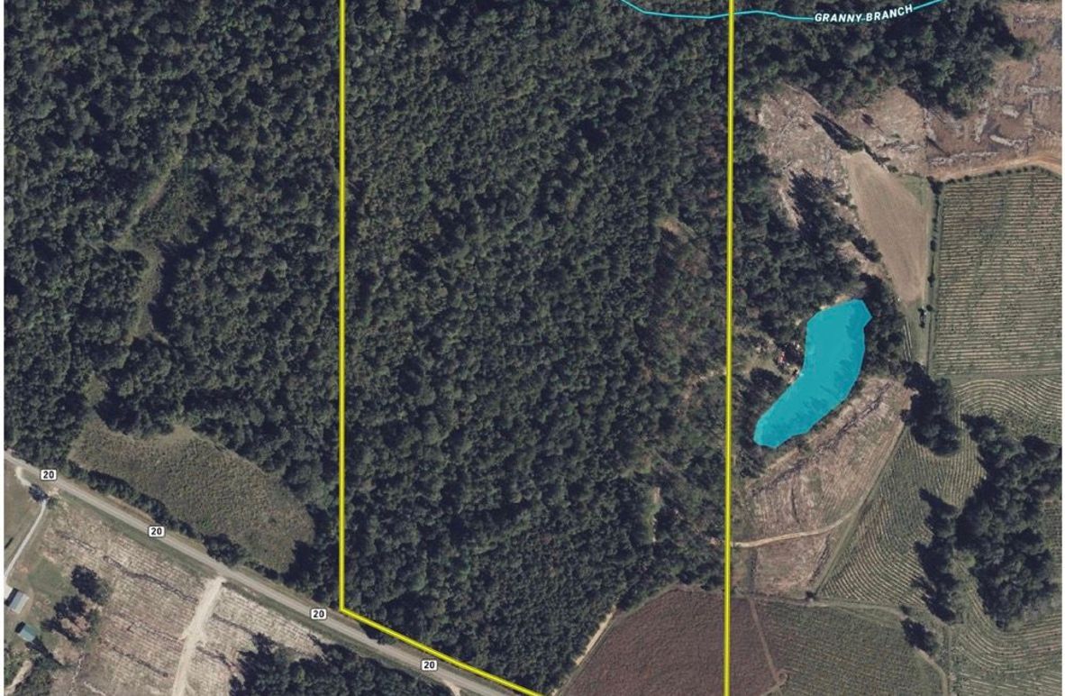 Aerial #1 Approx. 53 Acres Conecuh County, AL