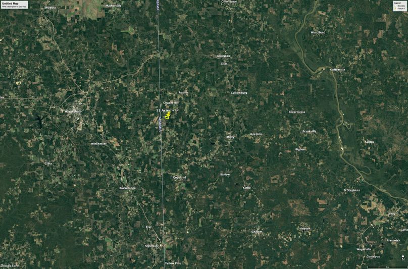 Aerial #6 Approx. 53 Acres Washington County, AL