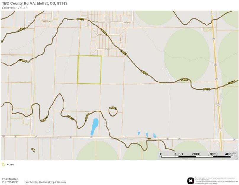 Saguache Co 40 ac - Greenblatt Map topo copy