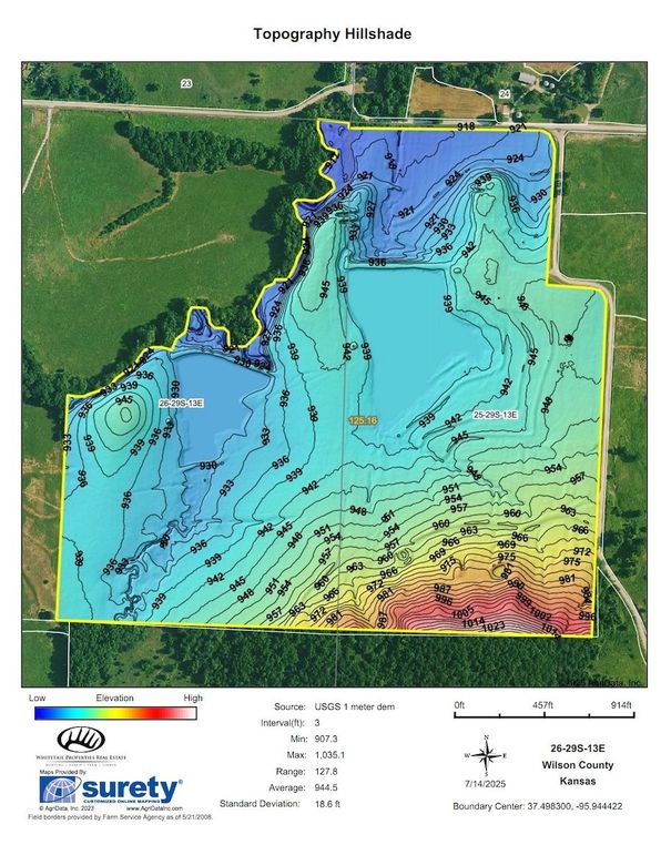 Wilson 125 Hillshade