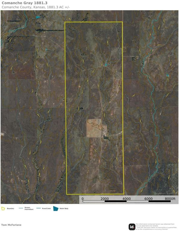 Comanche Gray 1881 Topo