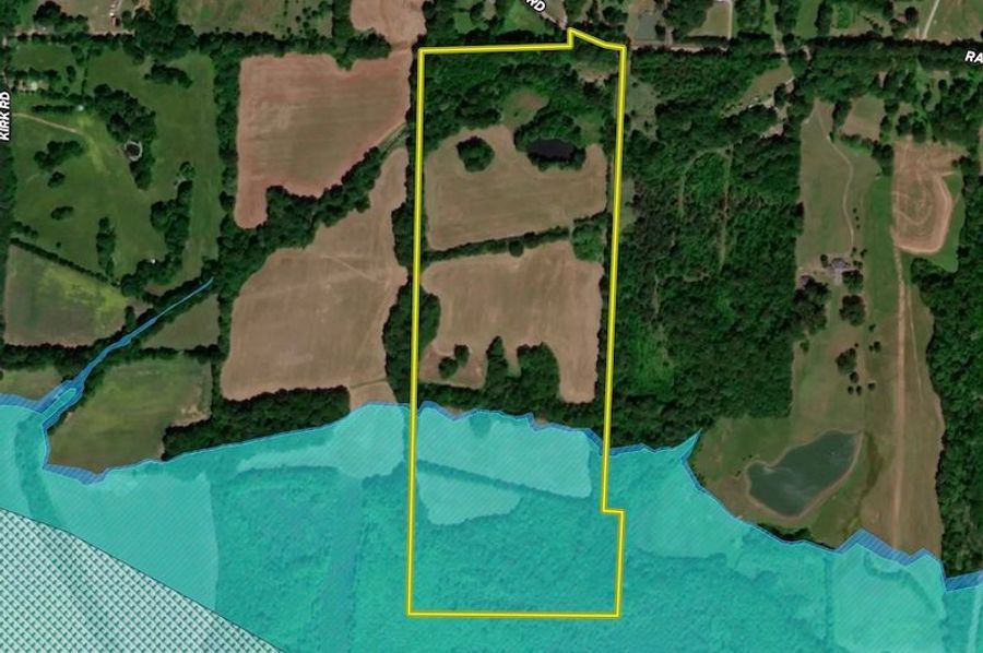 Aerial with 100AE Fema floodzone