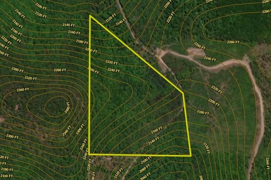 Map right topo