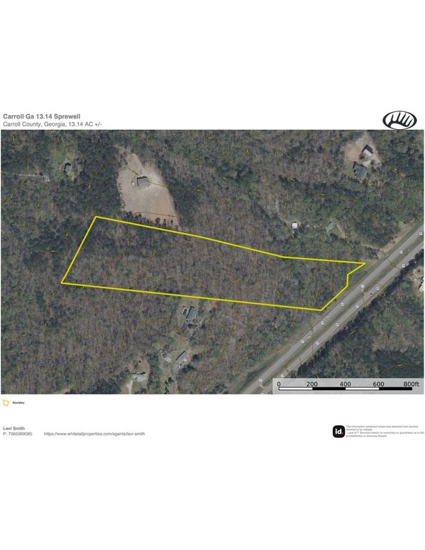Carroll GA 13.14 Sprewell Topo Map