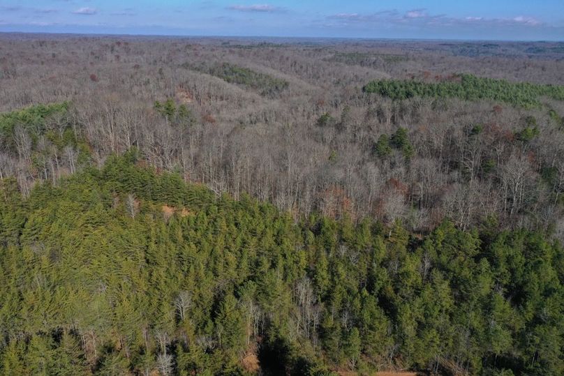 004 aerial drone view from the south edge of the property