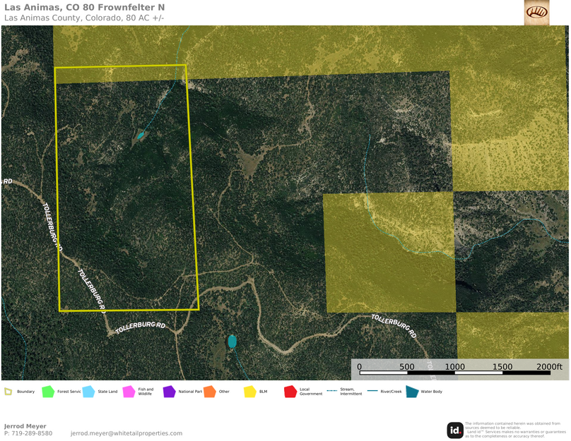 Las Animas, CO 80 Frownfelter Aerial 1