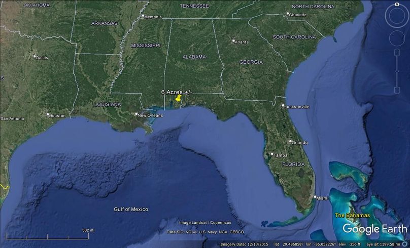 Aerial #8 Approx. 6 Acres Baldwin County, AL