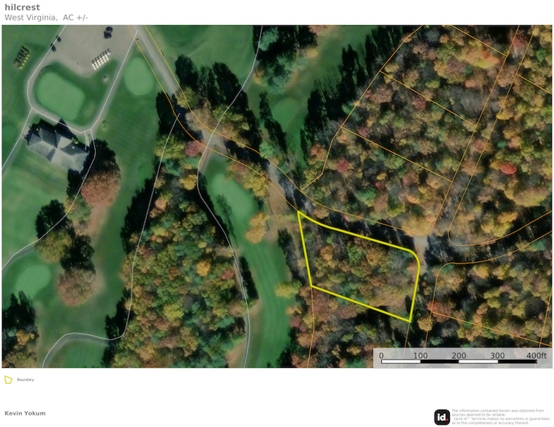 Pendleton co wv Fisher Mt Hillcrest map 1 location