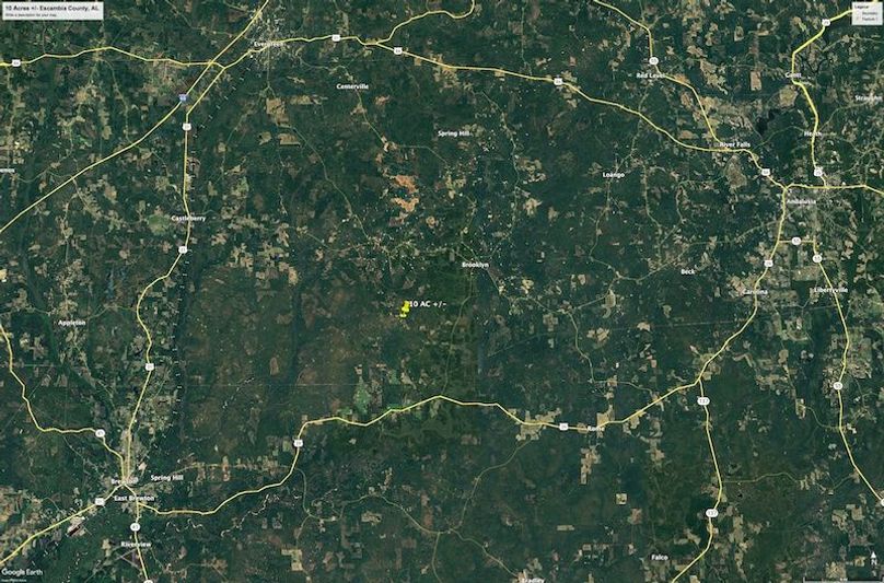Aerial #2 Approx. 10 Acres Escambia County, AL