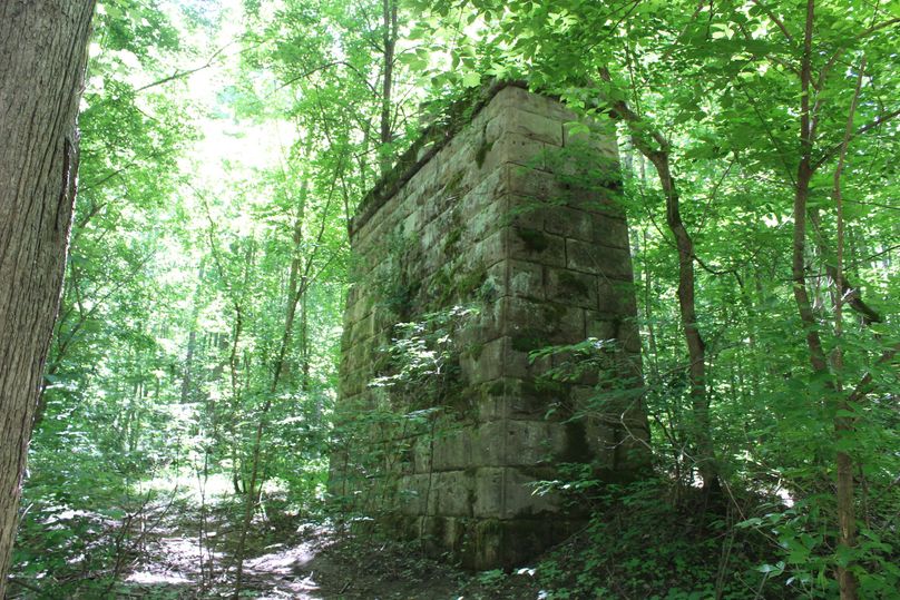 012 another of the old huge stone bridge piers