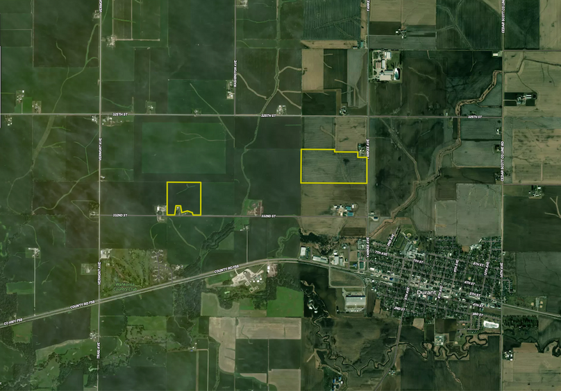 Cedar Co IA.aerial.mid range