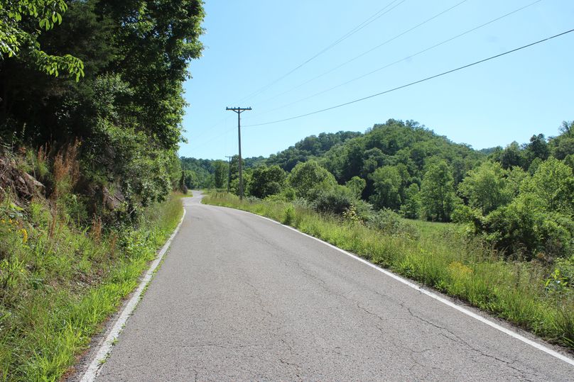 017 the view from the property line looking north along Hwy 378
