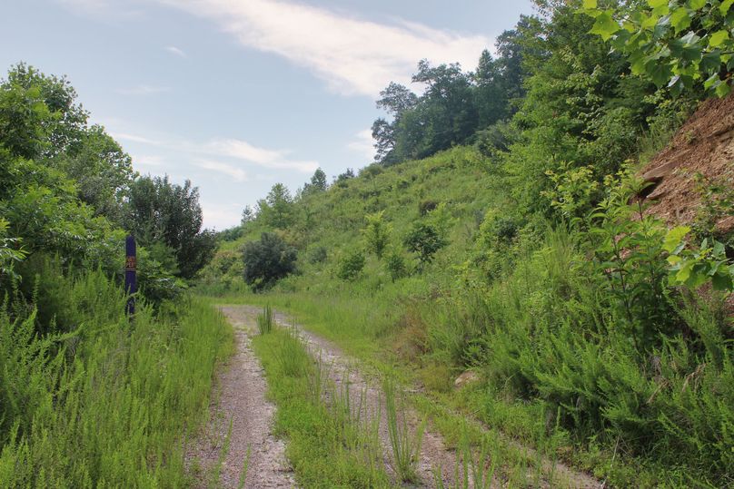 022 the secondary access road leading about the south portion of the property