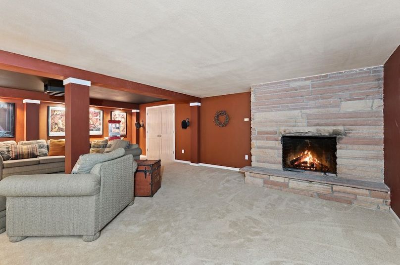 027 - Basement Fireplace