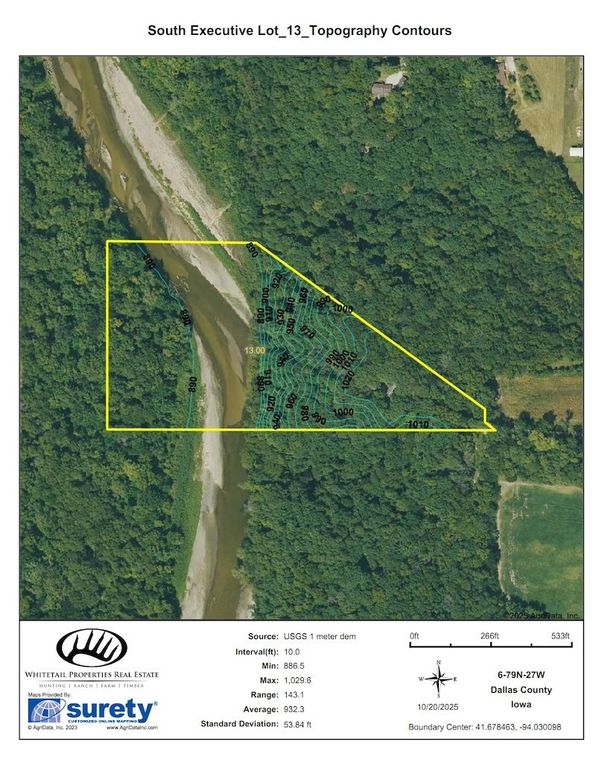 South_Executive_Lot_13_Topography_Contours