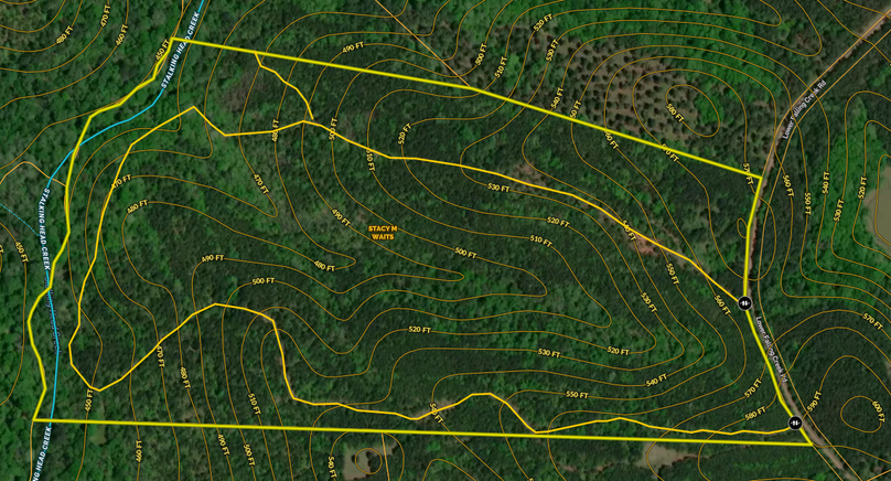 Jasper 90 acres map1
