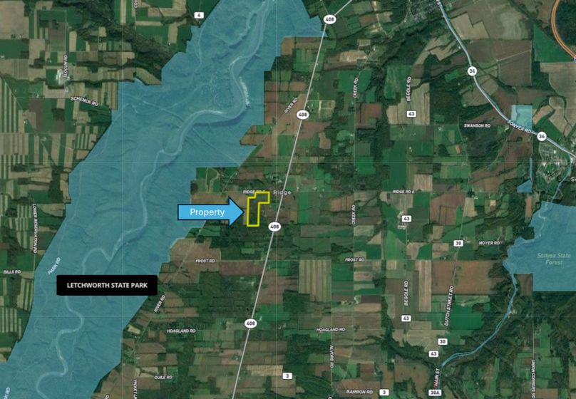 Vacant land, Tillable and Woods Near Letchworth State Park Whitetail Properties