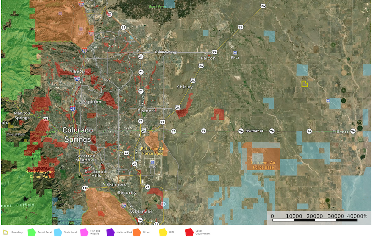 El Paso, CO 140.1 Hsian Aerial 2