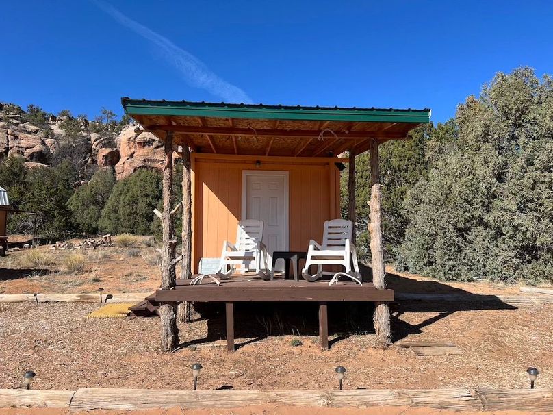 Cabin 2 front exterior