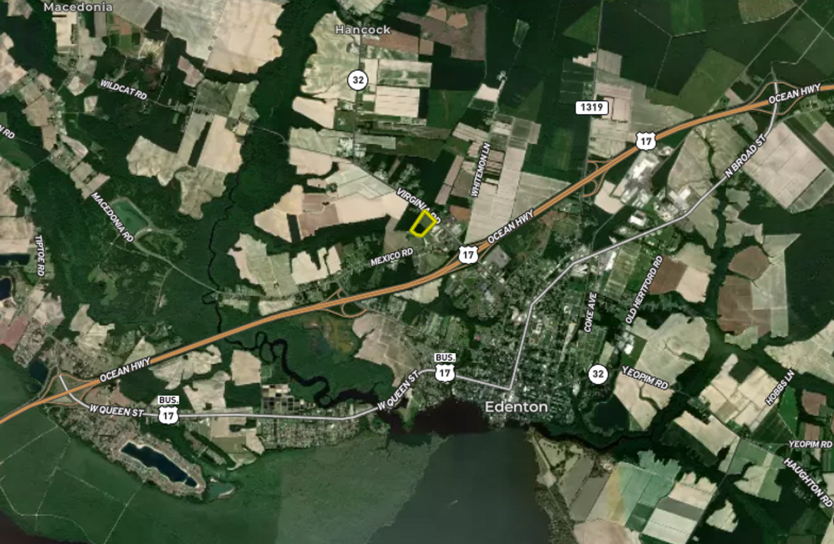 Chowan Co NC 11.6 - Zoom Out