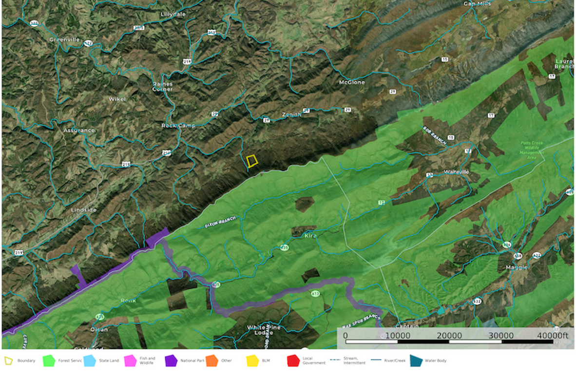 Monroe WV 80 Aerial01