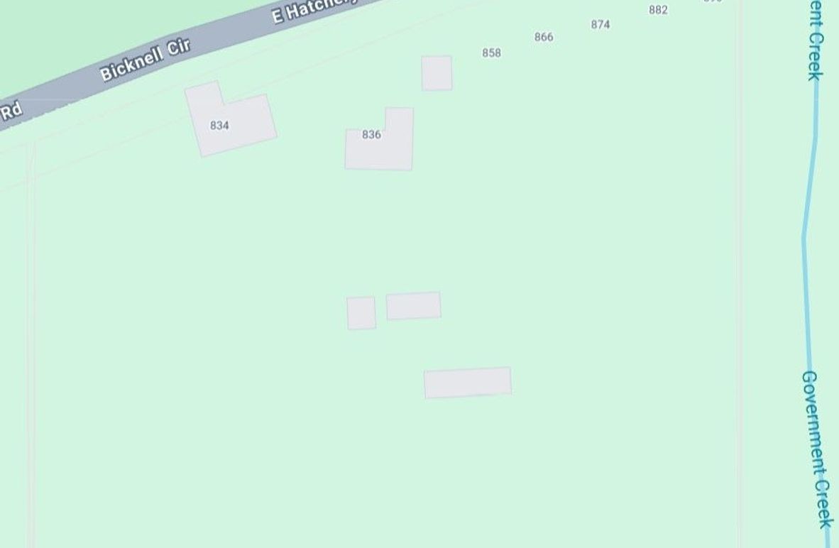 Map showing zoned rental locations