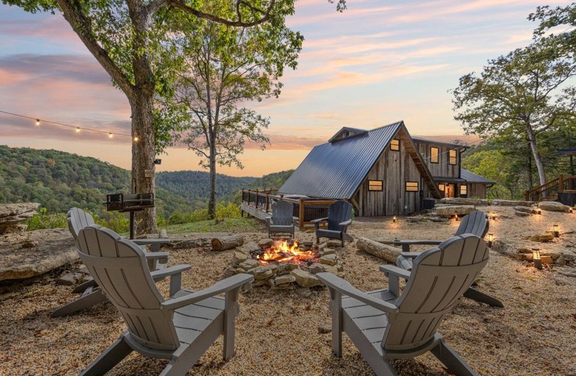 001 firepit view looking over the valley