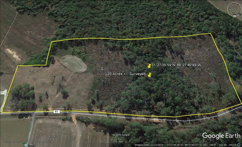Aerial 4 approx. 20 acres covington county, al