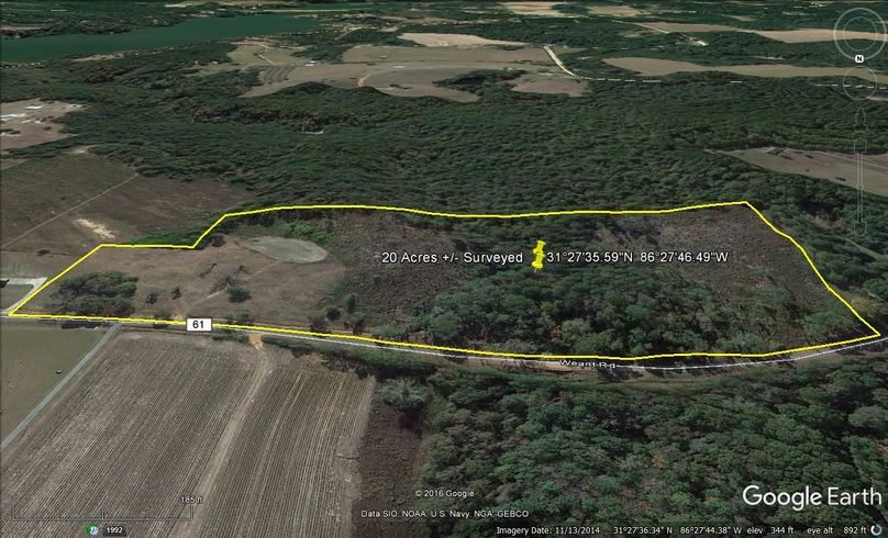 Aerial 6 approx. 20 acres covington county, al