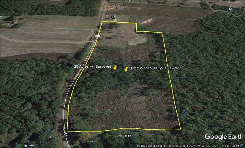 Aerial 3 approx. 20 acres covington county, al