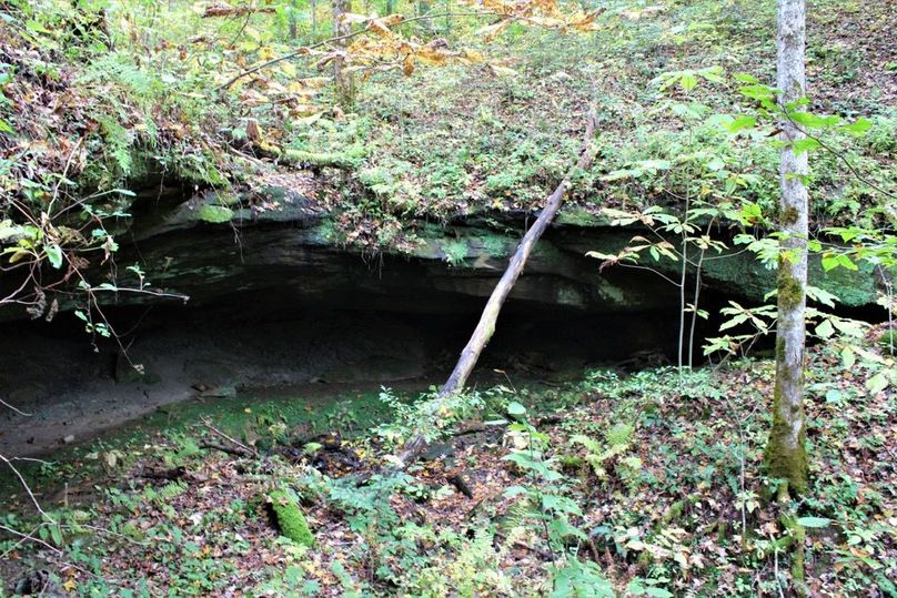 036 rock shelter perfect for camping out for a night of adventure like the pioneers did it