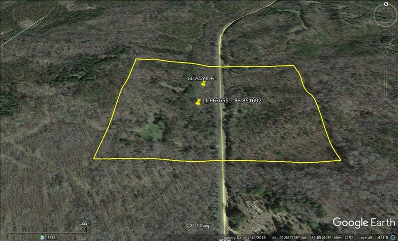 Aerial 5 approx. 35 acres lowndes county, al