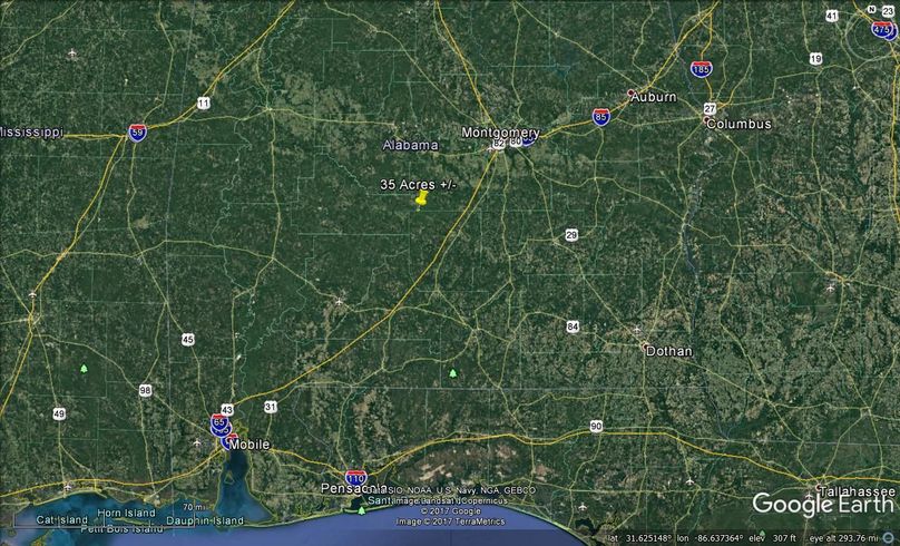 Aerial 8 approx. 35 acres lowndes county, al