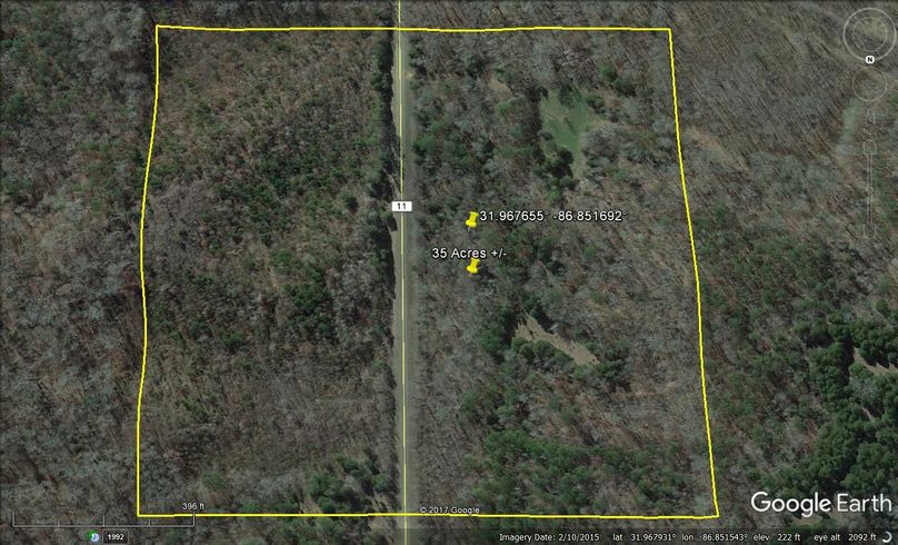 Aerial 3 approx. 35 acres lowndes county, al