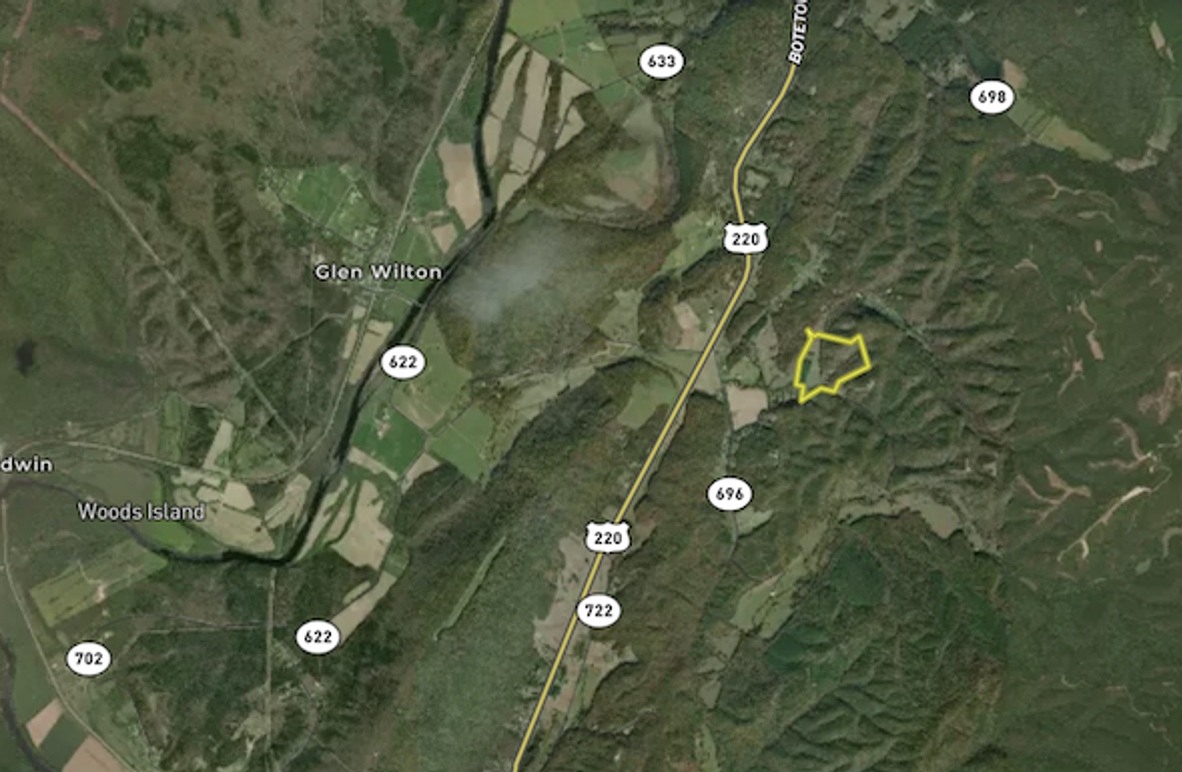 Botetourt VA 40 Brown Wide Aerial