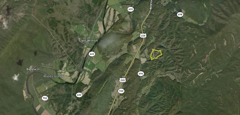 Botetourt VA 40 Brown Wide Aerial