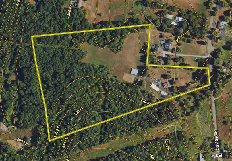 Rensselaer County NY 23.81 Gagnon Contour Map