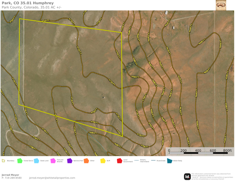 Park, CO 35.01 Humphrey Topo