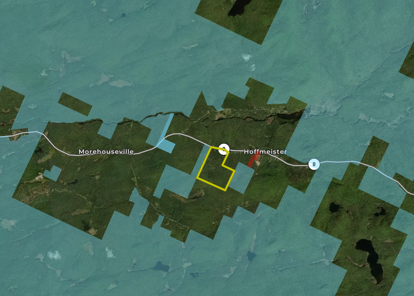 Hamilton County NY 189.72 Flower Proximity to Stateland Map