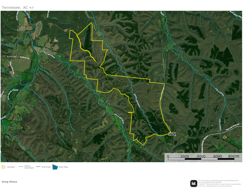 Hickman Co TN 1200 Emerson_Map3