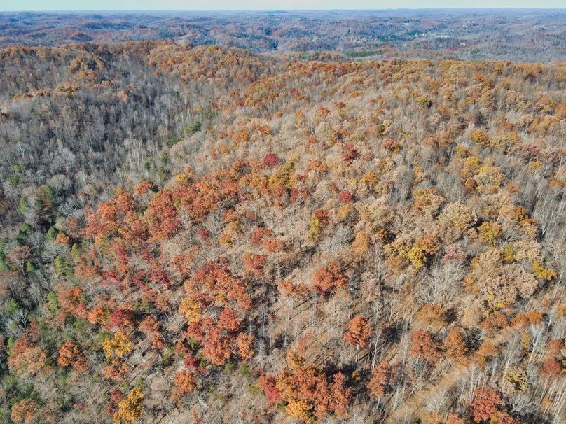 025 aerial view looking West over the property-2