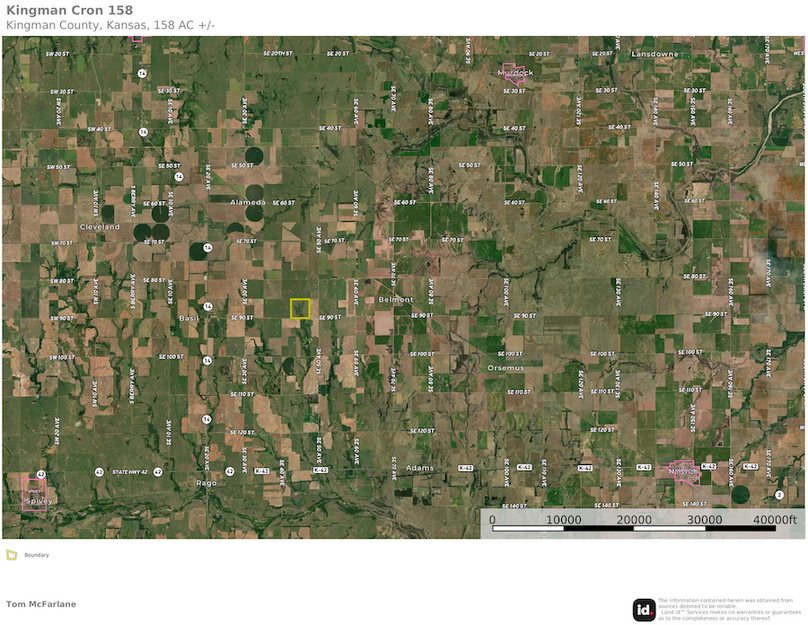 Kingman Cron 158 Map