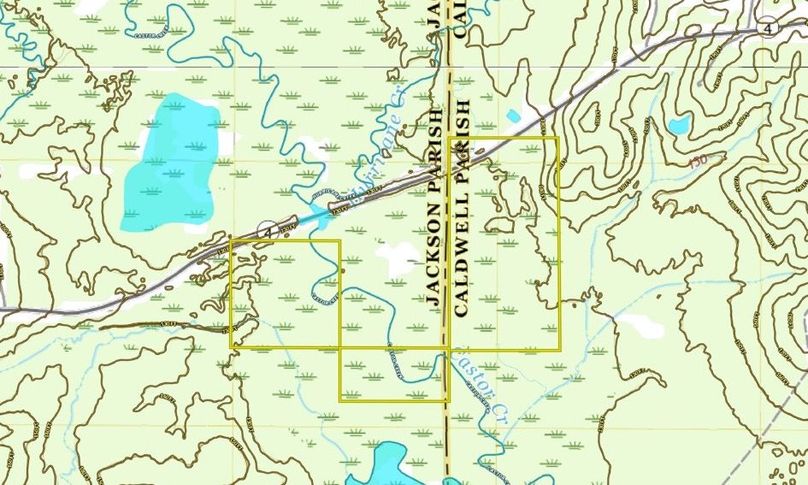 Caldwell Jackson topo